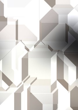 Çokgen arka plan. Geometrik tasarımlı renkli duvar kağıtları. Dijital 3d illüstrasyon.