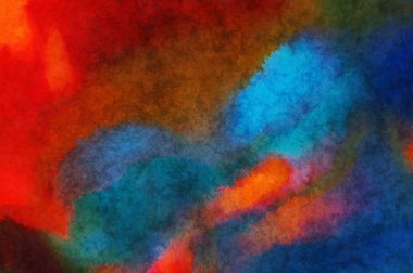 Suluboya arka plan. Soyut Illustration duvar kağıdı. Fırça darbesi ile boyanmış. 2d Görüntü.