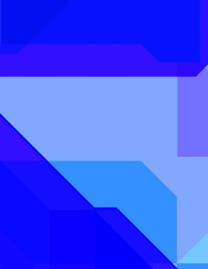 Renkli ve canlı geometrik şekiller katmanları var. Bir teknoloji planının dijital illüstrasyonu. Gelecekçi tasarım şablonu.