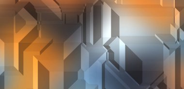 Çokgen arka plan. Geometrik tasarımlı renkli duvar kağıtları. Dijital 3d illüstrasyon.