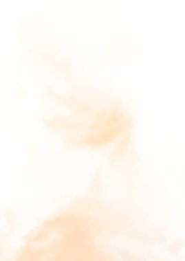 Beyaz arkaplanda soyut renkli suluboya. Dijital resim.