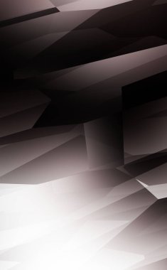 Soyut arkaplan. Üçgen 3d illüstrasyon çokgen sanat modeli tarzı. Geleceğin grafik geometrik tasarımı. Geometri dokusu fütürist dekorasyon. Moda ve canlı modern şablon