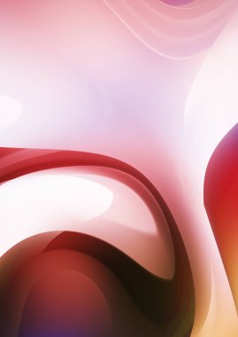 sıvı soyut arkaplan ve renkli gradyan. Modern hareketin 2d illüstrasyonu.