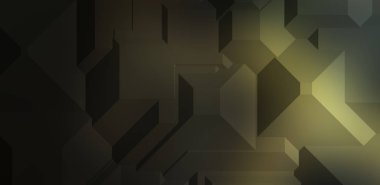 Çokgen arka plan. Geometrik tasarımlı renkli duvar kağıtları. Dijital 3d illüstrasyon.