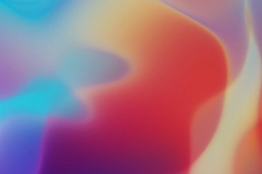 Soyut arkaplan. Sihirli enerji ve ışık hareketinin fraktal dalgaları. Parlayan ışık şekillerinin renkli duvar kağıdı şablonu.