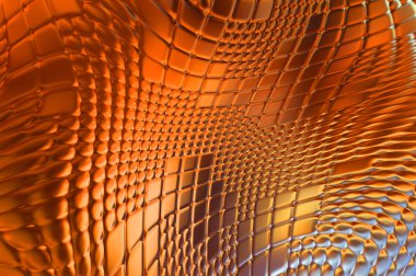 Soyut arkaplan. Renkli dalgalı tasarım duvar kağıdı. yaratıcı grafik 2D çizim. Dinamik şekilli modaya uygun sıvı örtüsü.