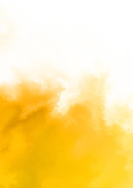 Beyaz arkaplanda soyut renkli suluboya. Dijital resim.