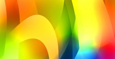 Renkli gradyan ile soyut arkaplan. Çizgili çizgili canlı duvar kâğıdı. Modern hareketin akışkan 2d çizimi.