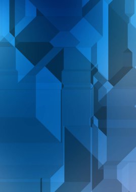 Çokgen arka plan. Geometrik tasarımlı renkli duvar kağıtları. Dijital 3d illüstrasyon.