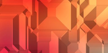 Çokgen arka plan. Geometrik tasarımlı renkli duvar kağıtları. Dijital 3d illüstrasyon.