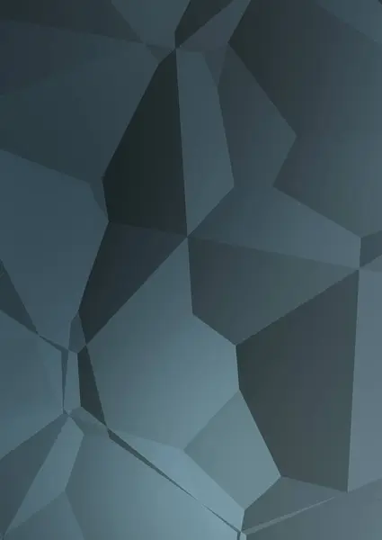 多角形の背景 幾何学的なデザインのカラフルな壁紙 デジタル3Dイラスト — ストック写真