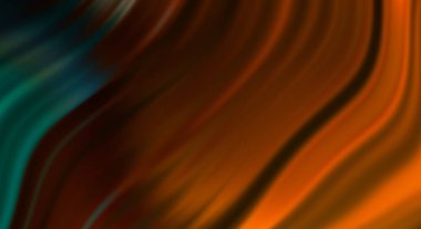 Kavisli çizgileri olan soyut bir arkaplan. Soyut ve gradyan renkte renkli çizimler. Çizgili desenli canlı dalga deseni.