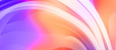 Renkli gradyan ile soyut arkaplan. Çizgili çizgili canlı duvar kâğıdı. Modern hareketin akışkan 2d çizimi.