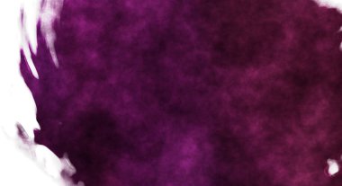 Beyaz arkaplanda soyut renkli suluboya. Dijital resim.