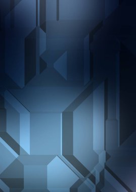 Çokgen arka plan. Geometrik tasarımlı renkli duvar kağıtları. Dijital 3d illüstrasyon.