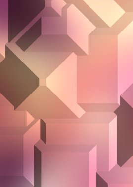 Çokgen arka plan. Geometrik tasarımlı renkli duvar kağıtları. Dijital 3d illüstrasyon.