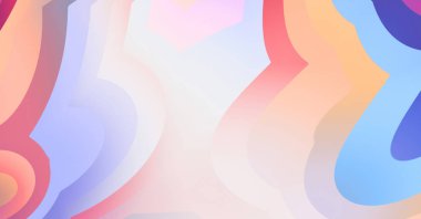 Sıvı renkli gradyanı olan soyut bir arkaplan. Modern kentsel grafiğin 2D çizimi. Graffiti tasarımı duvar kağıdına ilham verdi.