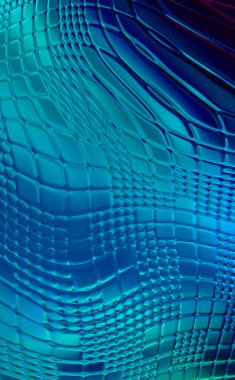 Soyut arkaplan. Renkli dalgalı tasarım duvar kağıdı. yaratıcı grafik 2D çizim. Dinamik şekilli modaya uygun sıvı örtüsü.