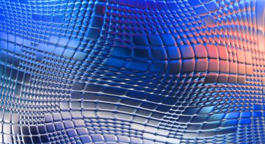 Soyut arkaplan. Renkli dalgalı tasarım duvar kağıdı. yaratıcı grafik 2D çizim. Dinamik şekilli modaya uygun sıvı örtüsü.