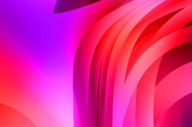 Renkli gradyan ile soyut arkaplan. Çizgili çizgili canlı duvar kâğıdı. Modern hareketin akışkan 2d çizimi.