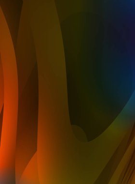 Renkli gradyan ile soyut arkaplan. Çizgili çizgili canlı duvar kâğıdı. Modern hareketin akışkan 2d çizimi.