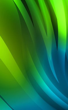 Renkli gradyan ile soyut arkaplan. Çizgili çizgili canlı duvar kâğıdı. Modern hareketin akışkan 2d çizimi.