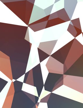 Çokgen arka plan. Soyut geometrik duvar kağıdı. Geometrik renkli şekiller.