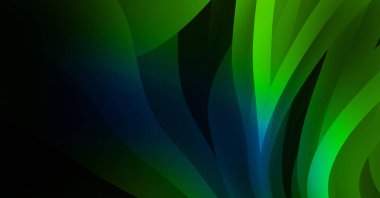 Renkli gradyan ile soyut arkaplan. Çizgili çizgili canlı duvar kâğıdı. Modern hareketin akışkan 2d çizimi.