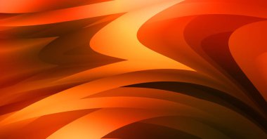 Renkli gradyan ile soyut arkaplan. Çizgili çizgili canlı duvar kâğıdı. Modern hareketin akışkan 2d çizimi.