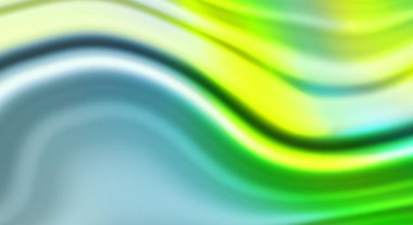 Kavisli çizgileri olan soyut bir arkaplan. Soyut ve gradyan renkte renkli çizimler. Çizgili desenli canlı dalga deseni.