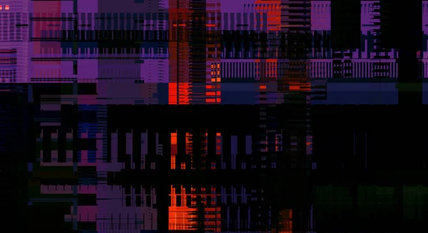 Геометричні Різнокольорові Лінії Перетину Графічна Ілюстрація Цифрових Технологій Абстрактний Фон — стокове фото