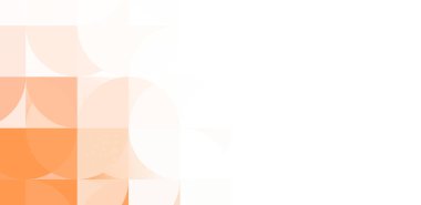 Dairesel şekillerin katmanları renkli ve canlı bir tasarım yaratıyor. Dairelerin sayısal çizimi. Gelecekçi tasarım şablonu.