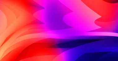 Renkli gradyan ile soyut arkaplan. Çizgili çizgili canlı duvar kâğıdı. Modern hareketin akışkan 2d çizimi.