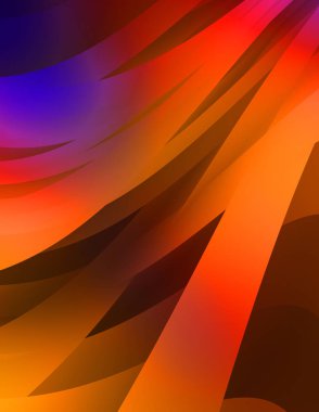 Renkli gradyan ile soyut arkaplan. Çizgili çizgili canlı duvar kâğıdı. Modern hareketin akışkan 2d çizimi.