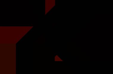 Renkli ve canlı geometrik şekiller katmanları var. Bir teknoloji planının dijital illüstrasyonu. Gelecekçi tasarım şablonu.