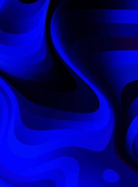 sıvı soyut arkaplan ve renkli gradyan. Modern hareketin 2d illüstrasyonu.