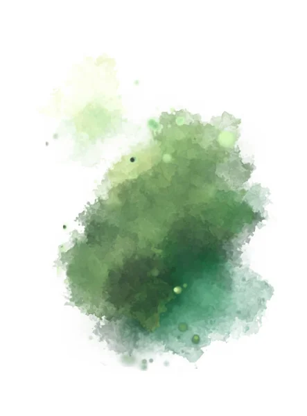 Watercolor Painted Background Blots Splatters Brush Stroked Painting Illustration — 스톡 사진