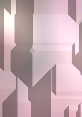 Çokgen arka plan. Geometrik tasarımlı renkli duvar kağıtları. Dijital 3d illüstrasyon.