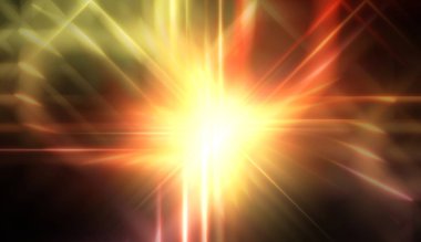 Işıl ışıl parlayan bir ışık. Enerjik enerji arka planı. Işığın ışınları ruhani bir ışıltıyla. Güzel duvar kağıdı.