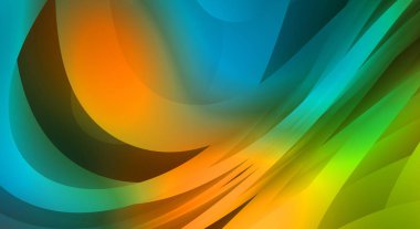 Renkli gradyan ile soyut arkaplan. Çizgili çizgili canlı duvar kâğıdı. Modern hareketin akışkan 2d çizimi.