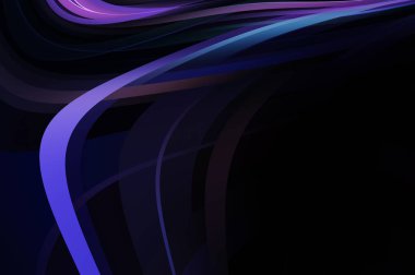 sıvı soyut arkaplan ve renkli gradyan. Modern hareketin 2d illüstrasyonu.