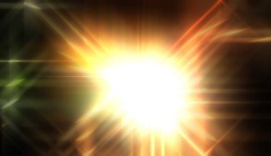 Işıl ışıl parlayan bir ışık. Enerjik enerji arka planı. Işığın ışınları ruhani bir ışıltıyla. Güzel duvar kağıdı.