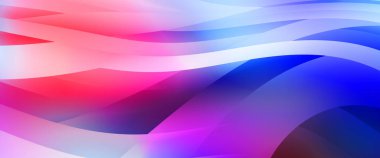 Renkli gradyan ile soyut arkaplan. Çizgili çizgili canlı duvar kâğıdı. Modern hareketin akışkan 2d çizimi.