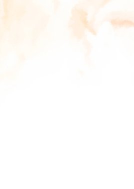 Beyaz arkaplanda soyut renkli suluboya. Dijital resim.