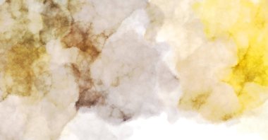 Suluboya arka planda lekeler ve lekelerle boyanmış. Fırça darbesi ile boyanmış. 2d Görüntü.