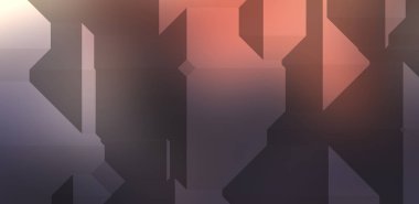 Çokgen arka plan. Geometrik tasarımlı renkli duvar kağıtları. Dijital 3d illüstrasyon.