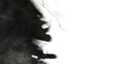 Beyaz arkaplanda soyut renkli suluboya. Dijital resim.