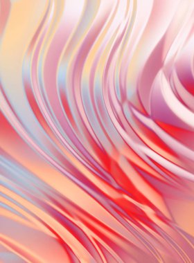 Soyut arkaplan. Renkli dalgalı tasarım duvar kâğıdı. Grafik illüstrasyon.