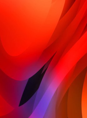 Renkli gradyan ile soyut arkaplan. Çizgili çizgili canlı duvar kâğıdı. Modern hareketin akışkan 2d çizimi.