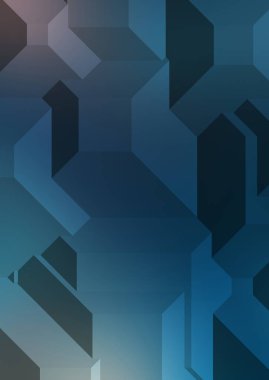 Çokgen arka plan. Geometrik tasarımlı renkli duvar kağıtları. Dijital 3d illüstrasyon.